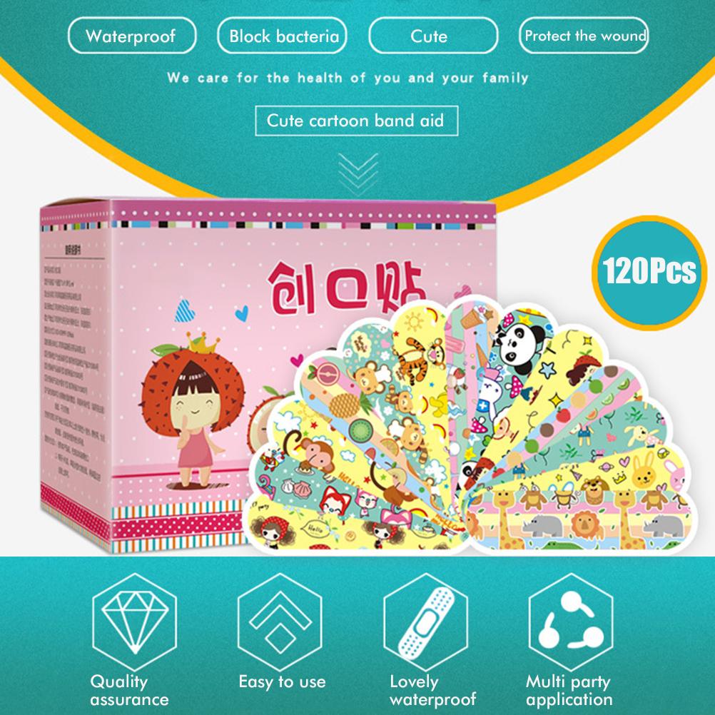 Cartoon Bandage Band Aid First Aid Hemostasis Band Lovely Waterproof Mini Children's Cartoon Band