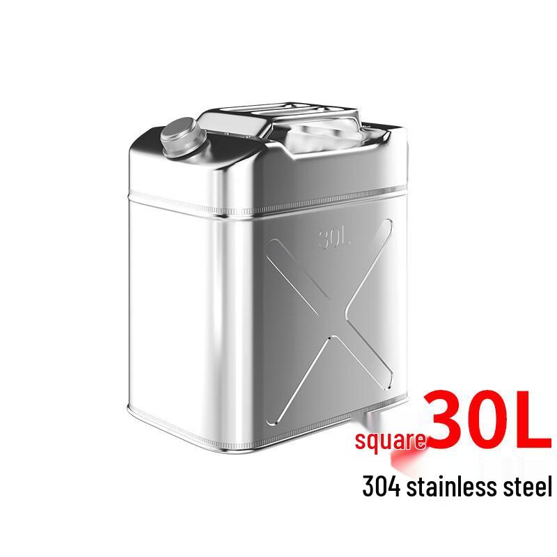 WEZHO 30L Portable Stainless Steel Gas Can