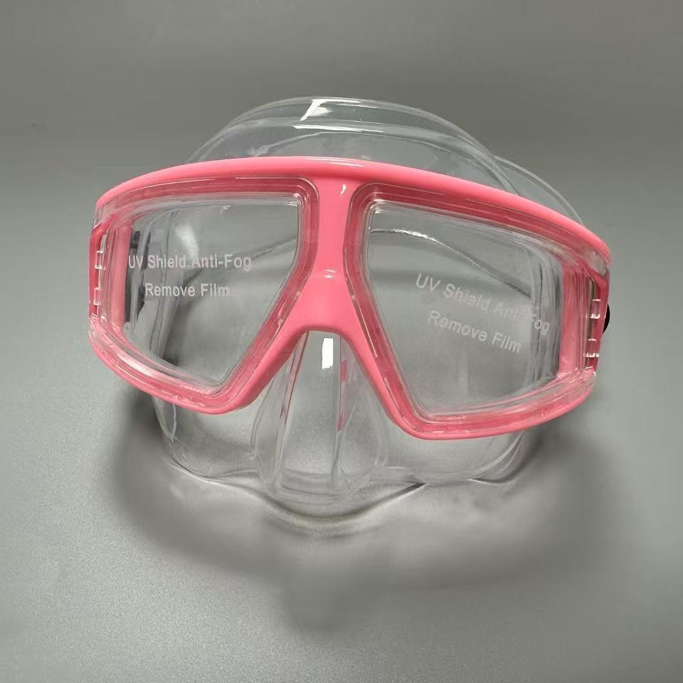 Free Diving Anti-fog Waterproof Diving Goggles Silicone Snorkeling Mask