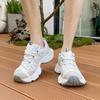 2025 Summer New Dad Shoes Women's Platform Breathable Mesh Fashion Lightweight Straps Sports and Leisure Shoes