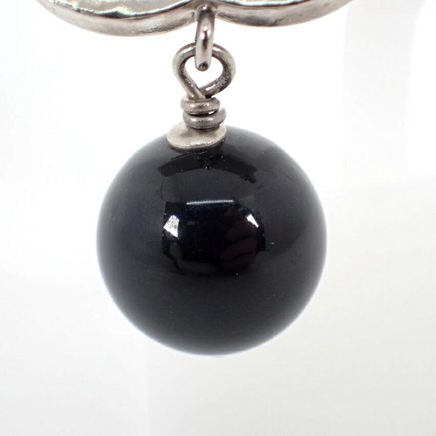 [Pre-owned] CHANEL Coco Mark Earrings (single) / J36-6