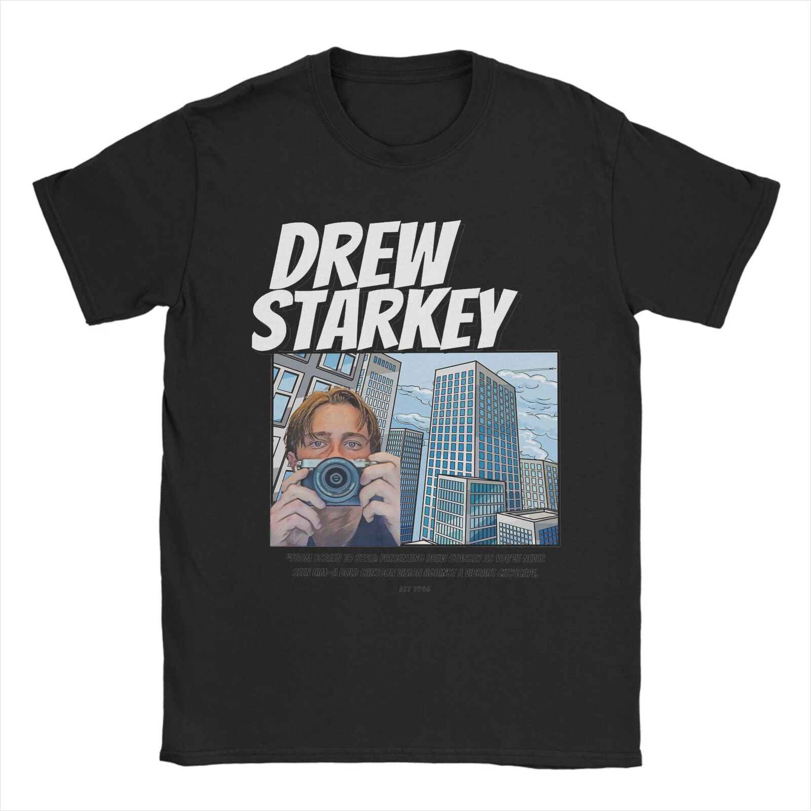 XIXI Fashion Grappig Daddy's Home Drew Starkey T-shirt voor Mannen Ronde Hals 100% Katoen T-shirt Korte Mouwen Tee Shirt Verjaardagscadeau Tops M