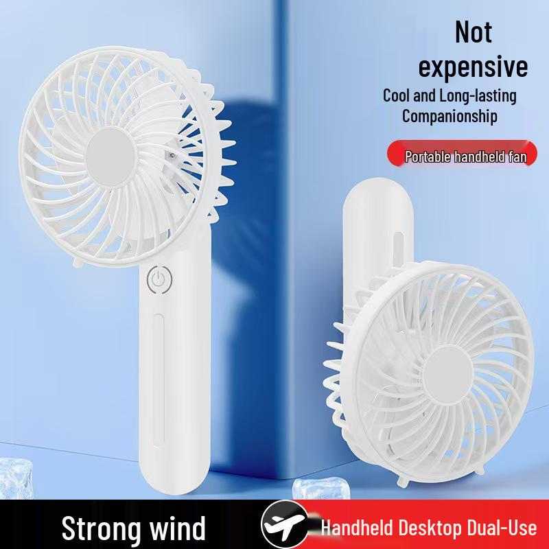 2025 Mini High-Speed USB Handheld Fan: Portable, Powerful Turbine Design.