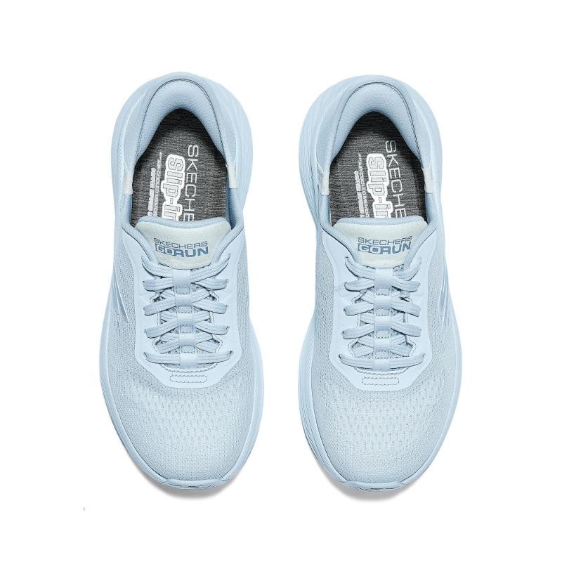 Skechers Max Cushioning Elite 2.0 Women Soft Shock Absorbing Wear-resistant Low Top Casual Running Shoes Light Blue 129642-LTBL