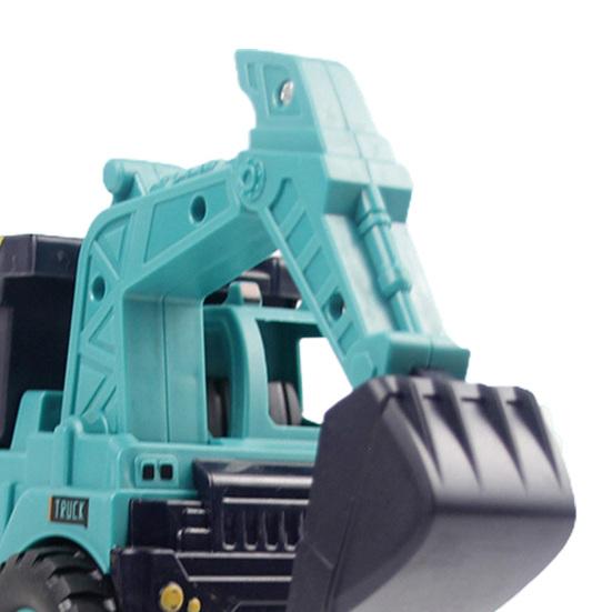 Auto Toy Polished Smoothly Innovative Plastic Children Excavator with Bucket for Child