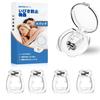 Anti-Snoring Nose Clips, Magnetic Nose Clips, Anti-Snoring Nostril Dilation, Sleep Aid, Washable, Unisex (Set of 4) with Case