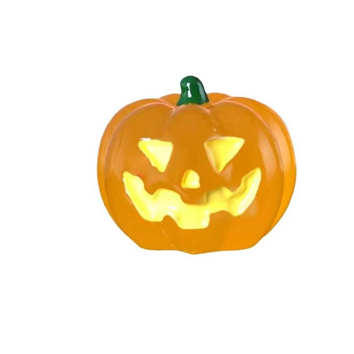 Luminous Halloween Ghost Wizard Resin Figurine for Micro-landscapes