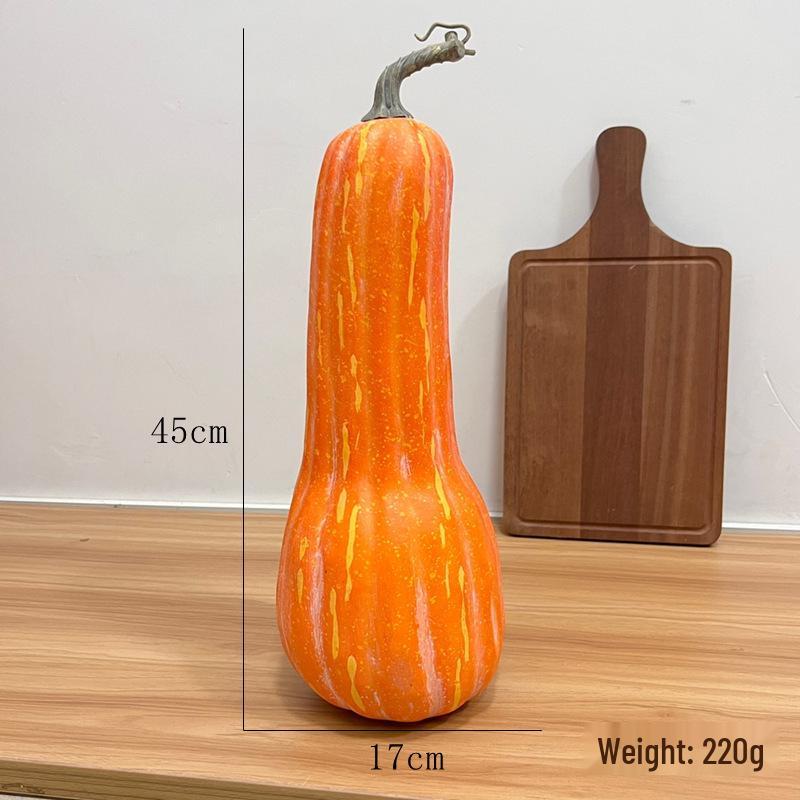 Pumpkin Harvest Festival Props: Farmhouse Halloween Decoration for Mall Displays and Room Ornaments