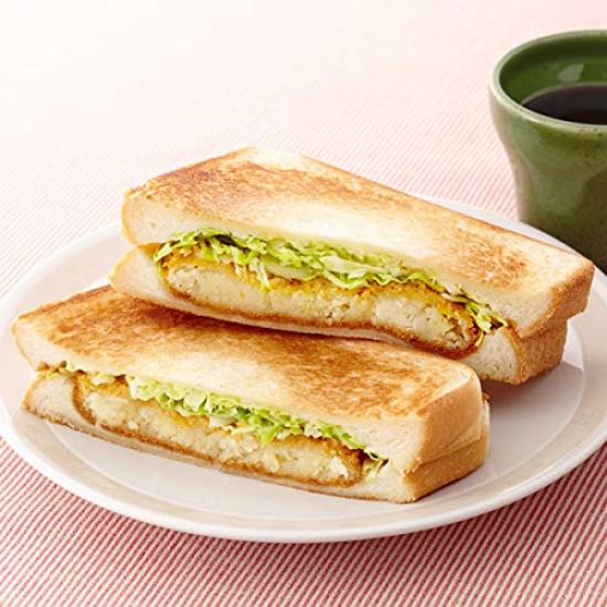 IH Marble Coated Hot Sandwich Pan, Hot Sandwich Maker, Multi-Sandwich Maker, Press Sandwich Maker, Double-Sided Cooking, IH Compatible