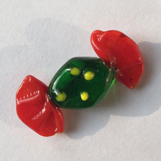 Süßigkeiten Ornament Hohe Simulation Weit verbreitet Glas Kreativ Mini Bunt Desktop Süßigkeiten Deko für Zuhause