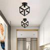 Iron Aisle Lights Corridor Balcony Ceiling Lights LED Nordic Style Personalized Creative Lights Luxury Chandelier Entrance Light