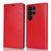 For Samsung Galaxy S25 Ultra Case Crazy Horse Texture Split Leather Wallet Phone Cover