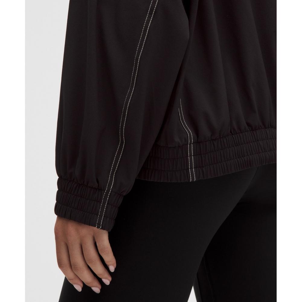 Lullulemon Define Oversized Pullover *Swift Blk Ltiv