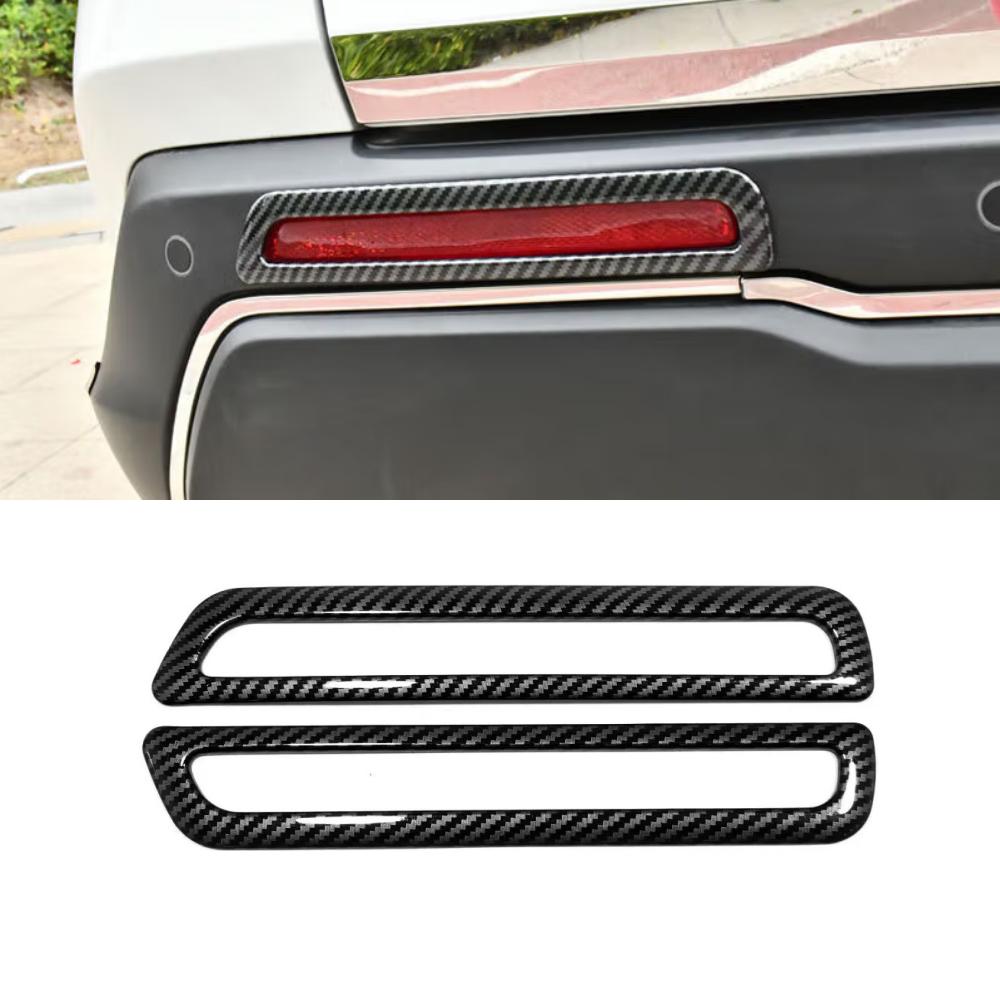 For Honda CRV CR-V 2023 2024 2025 ABS chrome Rear Fog Lights Cover Tail Lamp Foglight Trim Frame Car Sticker Accessories