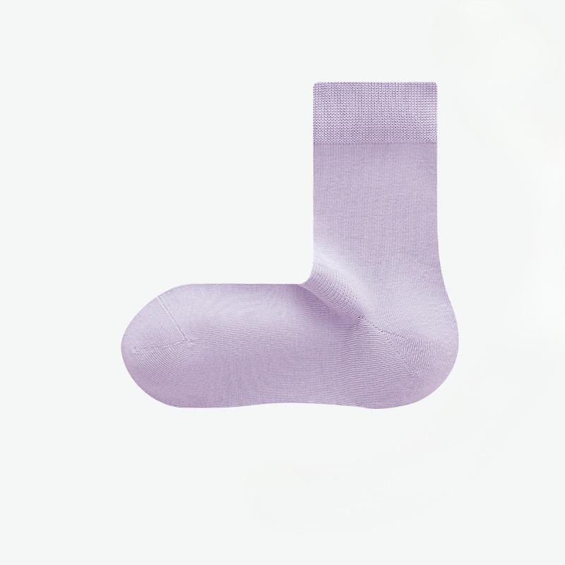 Female Spring and Autumn Leisure All Purpose Antibacterial Anti Pilling Boneless Cotton Socks
