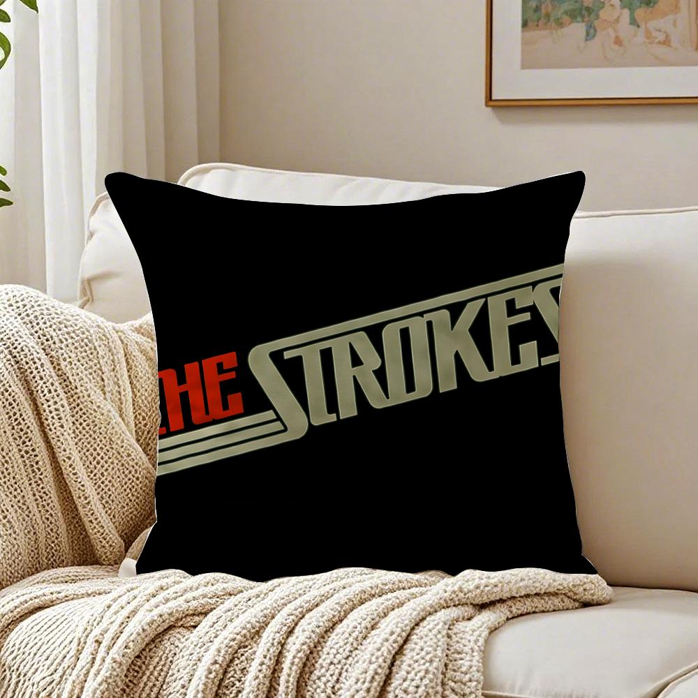 Music IndieRock The SStrokes Cushion Cover Pillowcase Antidustmite living Room Sofa Decor Cushion Room