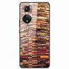 For Honor 50 Case Cartoon Tempered Glass Back Cover Hard Case For Huawei Honor 50 Pro Phone Cases NTH-AN00 NTH-NX9 Fundas Coque
