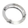 7 Inch Motorcycle Headlight Adapter Round Mounting Ring Bracket Head Lamp Adapter Silver
