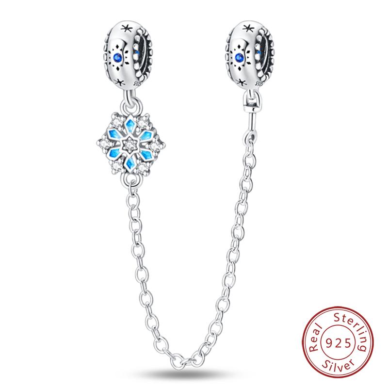 New Winter Charms Bead Copper Snowflake Snowman Penguin Deer Dangle Fit Bangle Bracelet Necklace Diy Jewelry