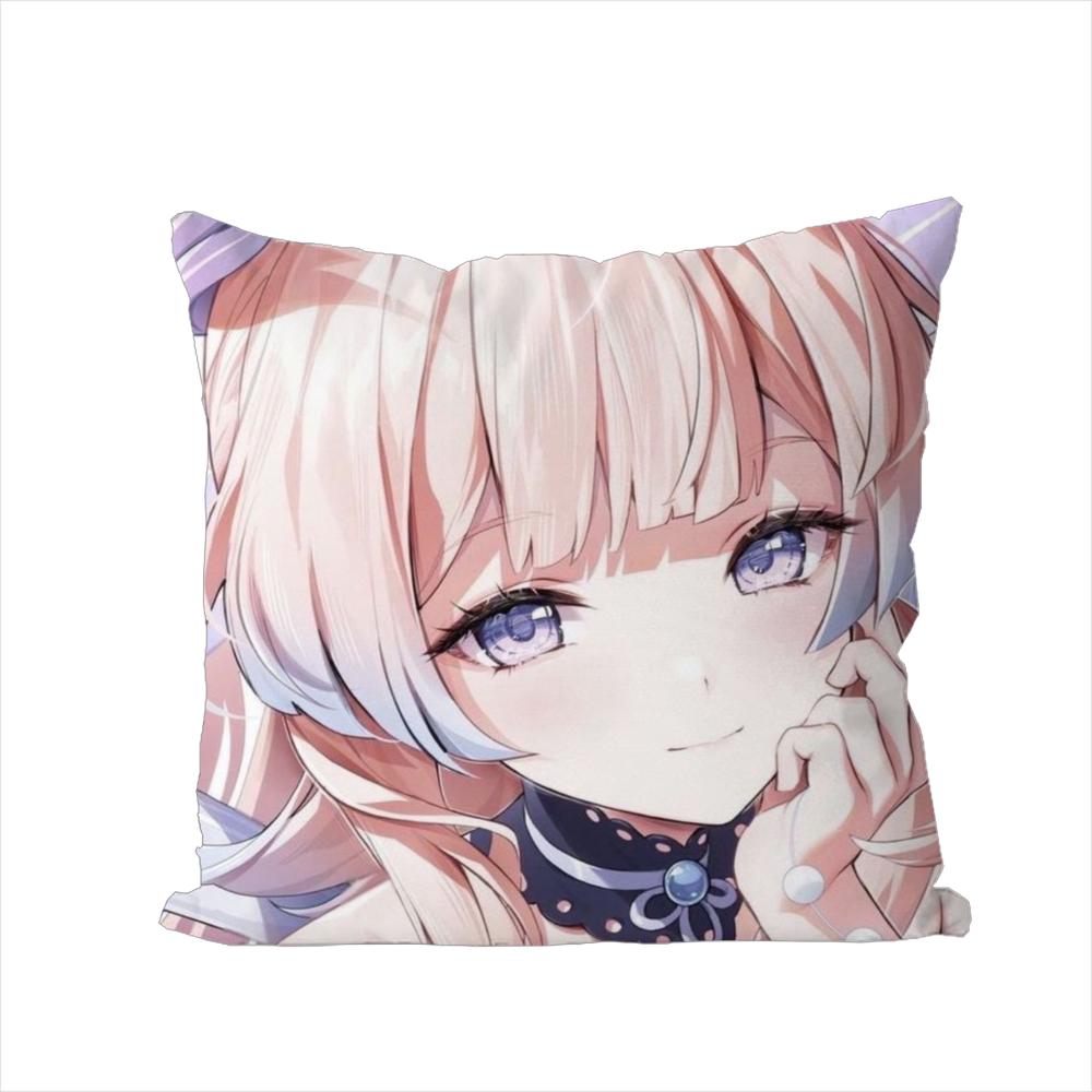 Honkai Star Rail Pillow Case For Car Sofa Decorative Home Doublesided Print Plush Square Throw Pillow Cushion Cover