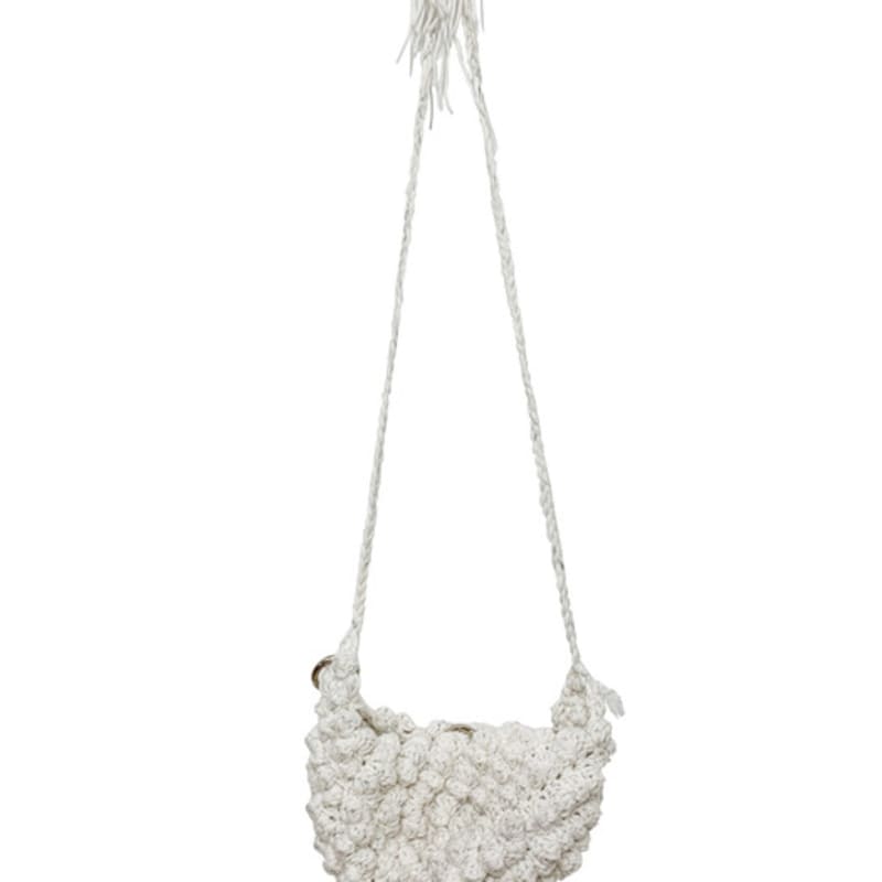 

LIFE FORMULA BUDDHA BEANIE BAG WHITE