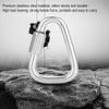 Langlebiger sicherer Expresskarabiner Outdoor Edelstahl Mellon-Verschlüsse zum Klettern M12