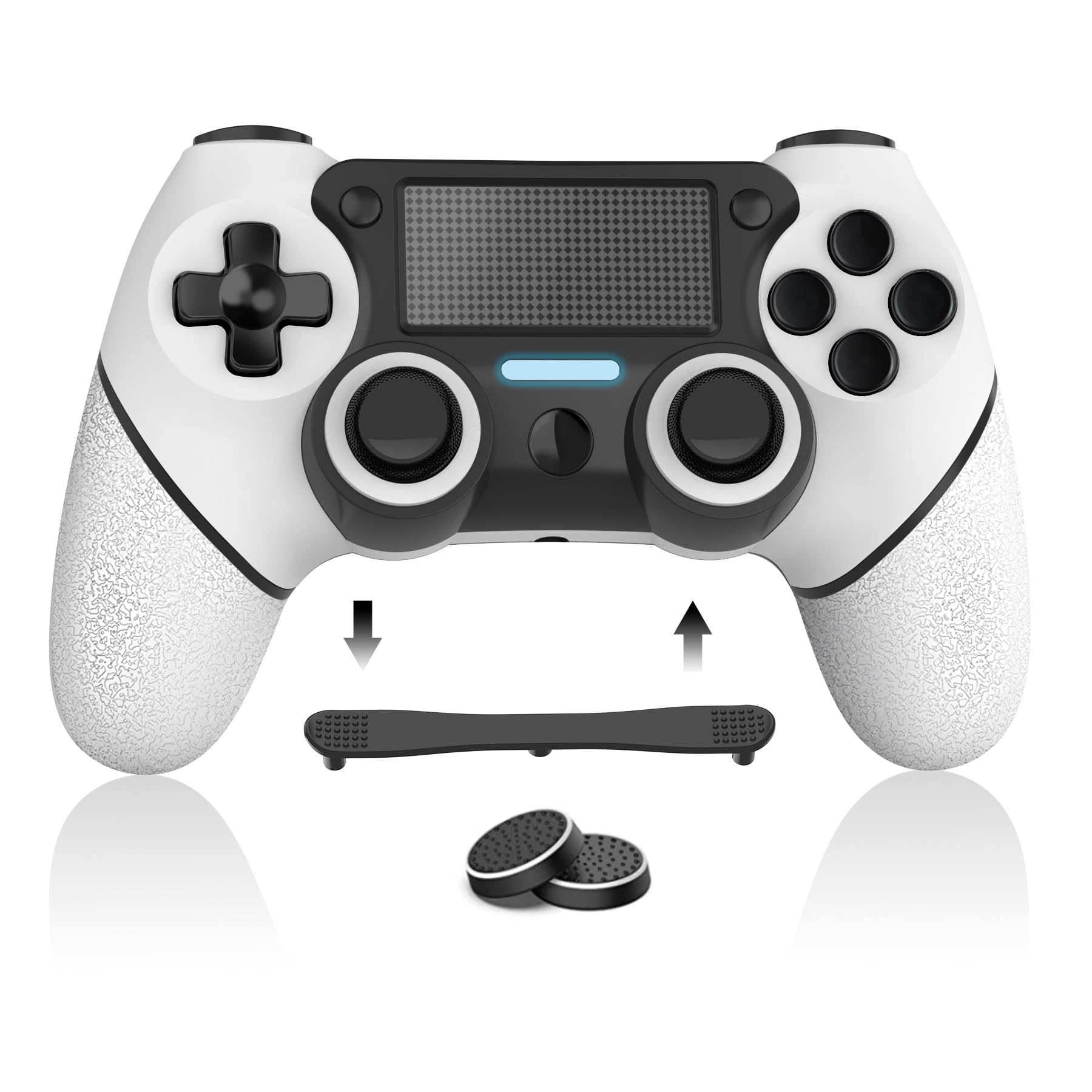 

Genuine ps4 controller only in PS4 controller Bluetooth wireless connection Genuine PlayStation 4 controller Comes with Freak 600mAh large capacity