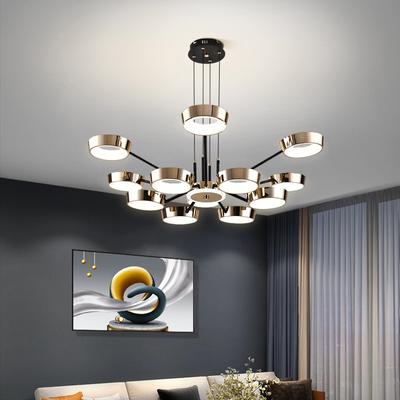 Żyrandol do salonu Prosty nowoczesny Atmosfera Lampa przedpokoju Luksusowa lampa główna Sypialnia Lampy do jadalni