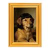 Wooden Photo Frame Refrigerator Magnet Animal Frame Fridge Magnet Home Office Whiteboard Decorative Accessories Humorous Gift