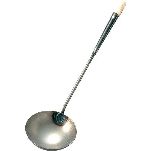 

Yamada Industries Iron Connecting Pattern Chinese Ladle Small 110 срібний