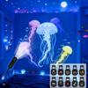 LED USB Projektorlicht 3/6 Stück Projektionsmuster - Verstellbar Wal Schmetterling Qual Seestern Nachtlicht Festival Geschenk
