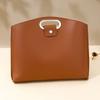 Solid Color Computer Bag Large Capacity File Bag Elegant Office Document Tote Bag  Office Worker