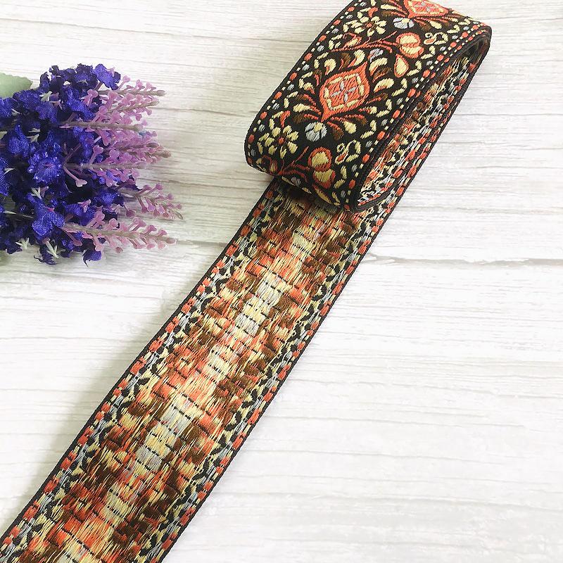 5cmx1Yard Sewing Accessories Curtain Decor DIY Materials Bohemian Style Garment Accessories Luxury Multiple Colors