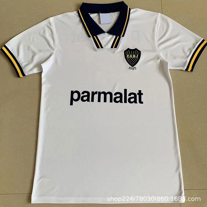 Boca Juniors Retro Fußball Trainings Trikots Heim Auswärts Vintage Fußball Trikots Herren Damen