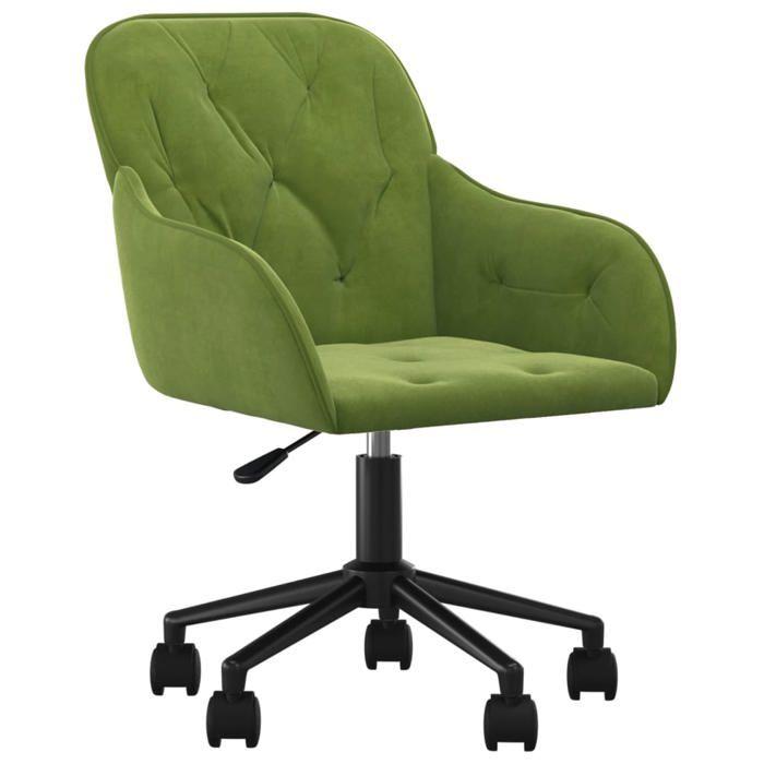 VidaXL Chaise Pivotante de Bureau Chaise d'Ordinateur Fauteuil Pivotant de Bureau Siège de Bureau Meuble de Bureau Intérieur 344870