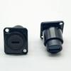 USB Type D Panel Mount Waterproof Female Socket (USB 2.0/3.0) for Digital Data Transfer