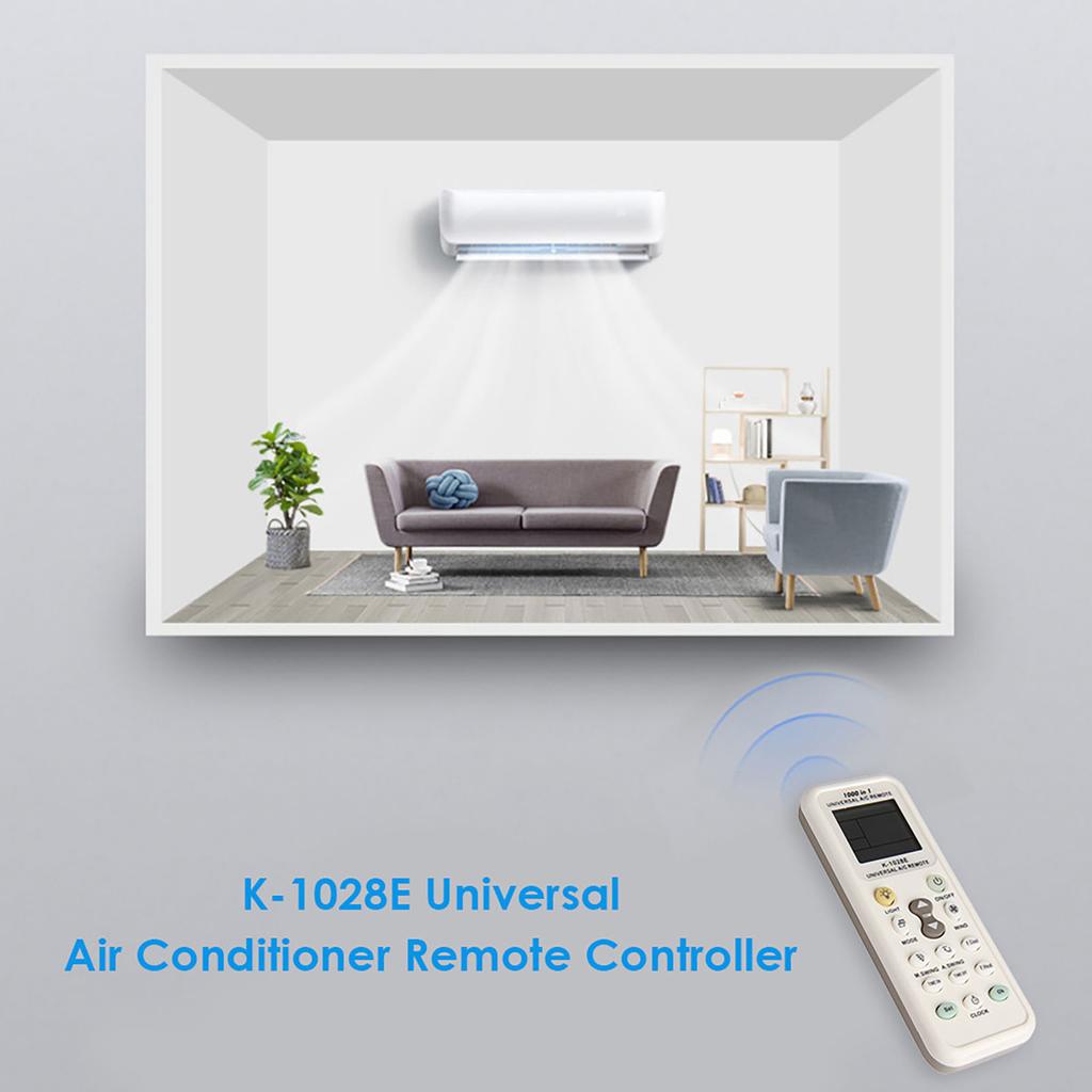 Universal Air Conditioner Remote Control Wide Application Easy to Operate Remote Control Remote Control Batteries Not Include