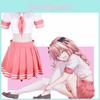 Fate Apocrypha Fgo Astolfo Cosplay Costume Sexy Pink School Uniform Suit Outfit