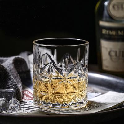 Whiskey Glasses Luxury Whiskey Glass Engraved Cups Old Fashioned Whiskey Glasses Classical Scotch Glass Gifts for Scotch Lovers