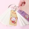 1PC Kawaii Portable Cartoon Memo Pad Loose-Leaf Coil Notebook