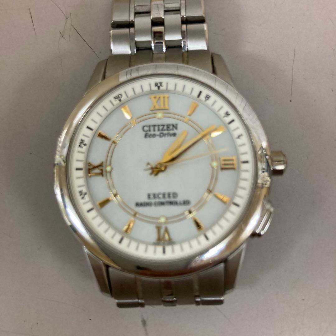 Used Price reduction CITIZEN EXCEED Eco Drive Radio Clock