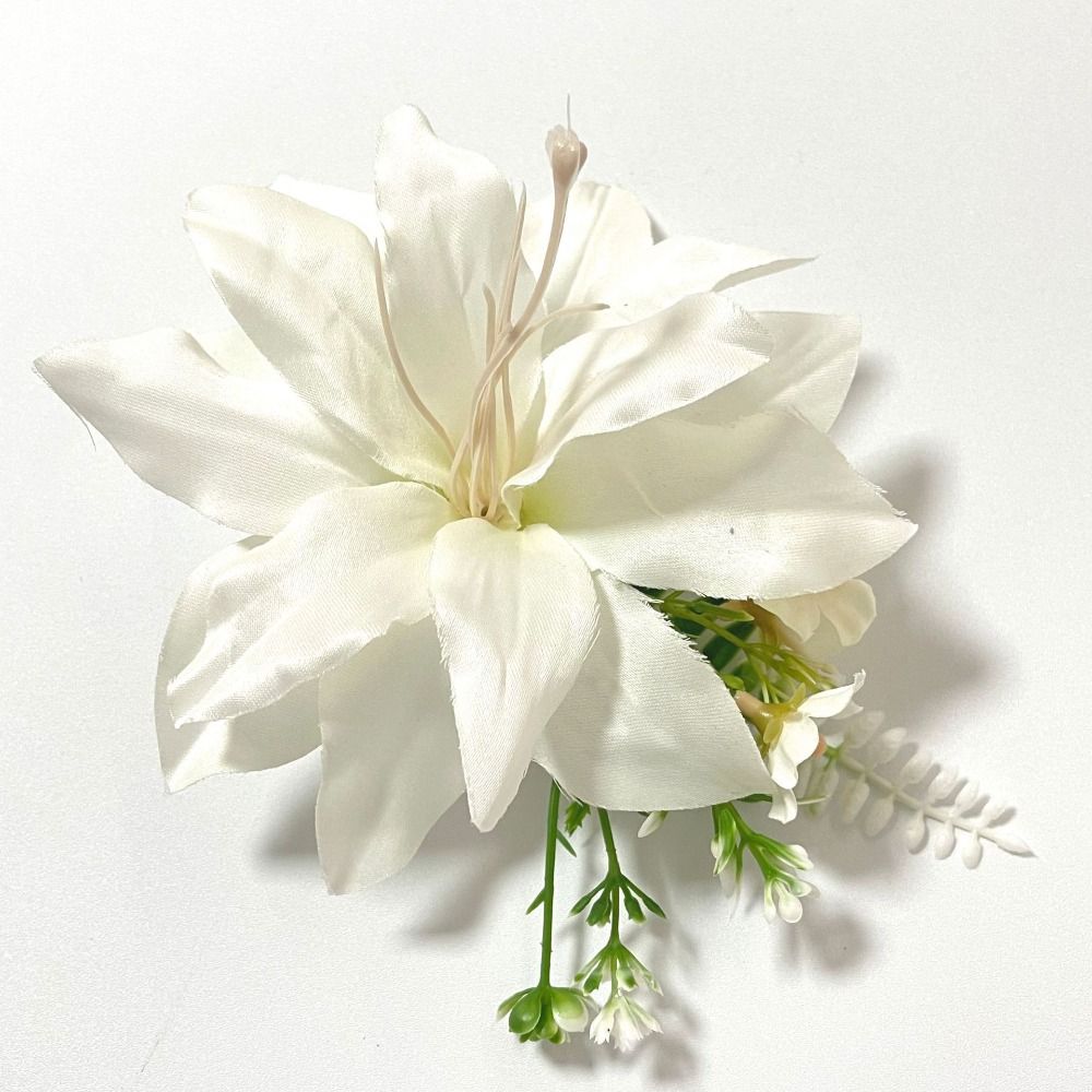Bohemian Style Floral Duckbill Clip Elegant Hair Accessories Simulation Flowers Hair Clip  Women