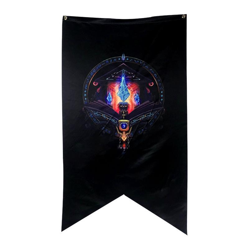 Hero Dark Flag KTV Theme Decoration for Living Room