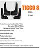 Chery Tiggo 8 2026 Mud Flaps - Car Tire Accessories