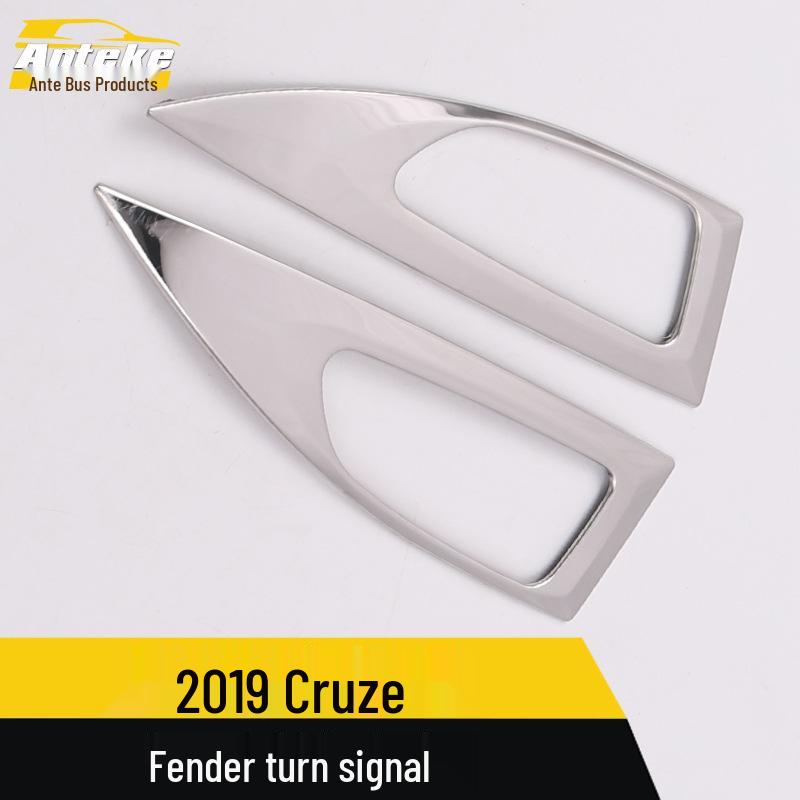 Fender Turn Signal Light Ring & Side Frame Sticker for 19 Cruze Models