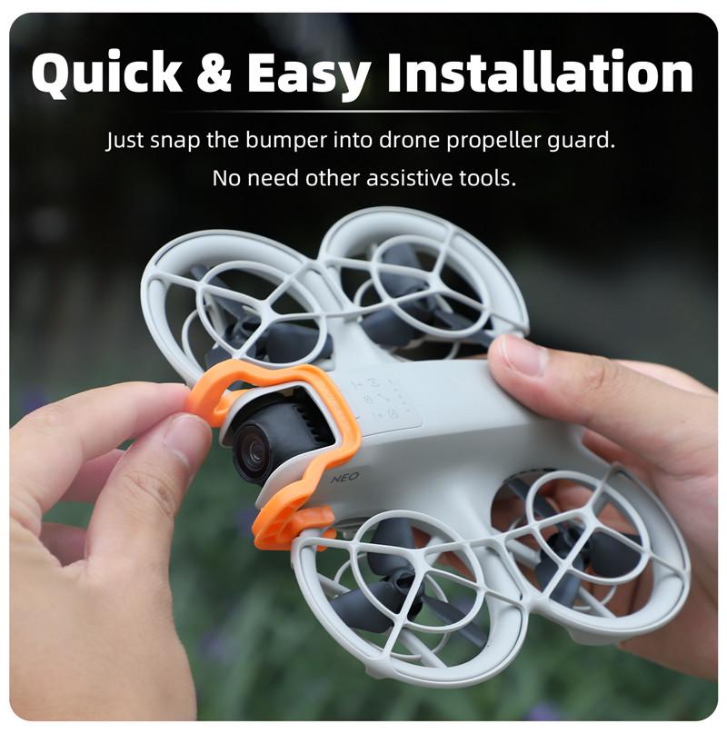 Barra protectora de parachoques de cardán para DJI Neo, protectores de parachoques anticolisión, barra protectora, protector de cámara para accesorios de drones DJI Neo