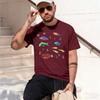 Weird Fishes Graph Tee Unisex Unisex Casual Funny Fish Tshirt Retro Washed Short Sve Round Ne T Shirt D Streetwear 2026 New Model S
