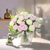 European Rose Simulation: Realistic Wedding & Decorative Bouquets