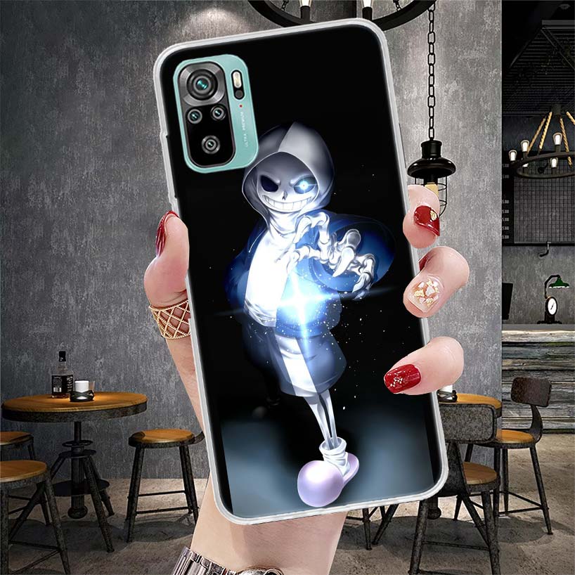 Undertale Papyrus Sans Doggo Soft Phone Case For Xiaomi Redmi Note 15 14 14S 13 12 Pro Plus 12S 11 11S 11E 10 10S 11T 5G Fundas