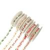 1.5cm Christmas Ribbon for Gift Boxes, Cake Decorations, Flowers, Bows, and DIY Projects